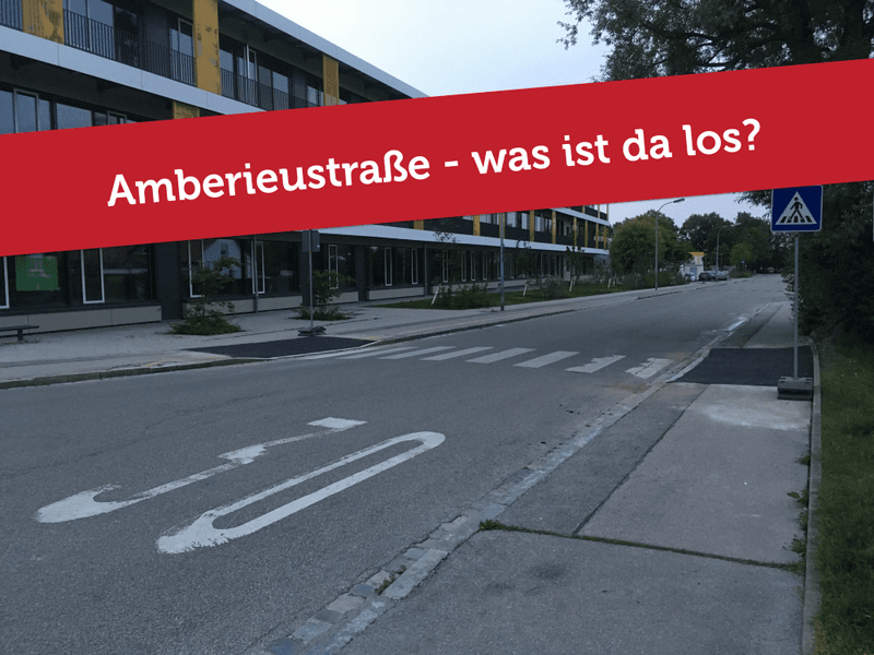 Umbau der Amberieustraße: Stand und nächste Schritte